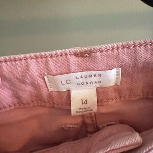Lauren Conrad Pink Jeans